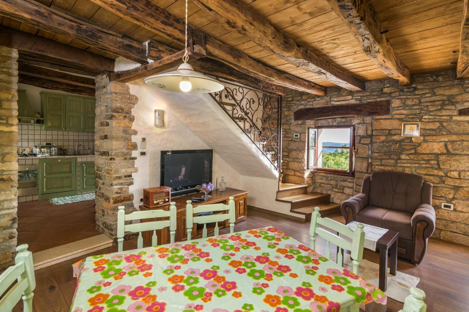 Rustic Villa Marija With Panoramic View In Zrenj Buitenkant foto