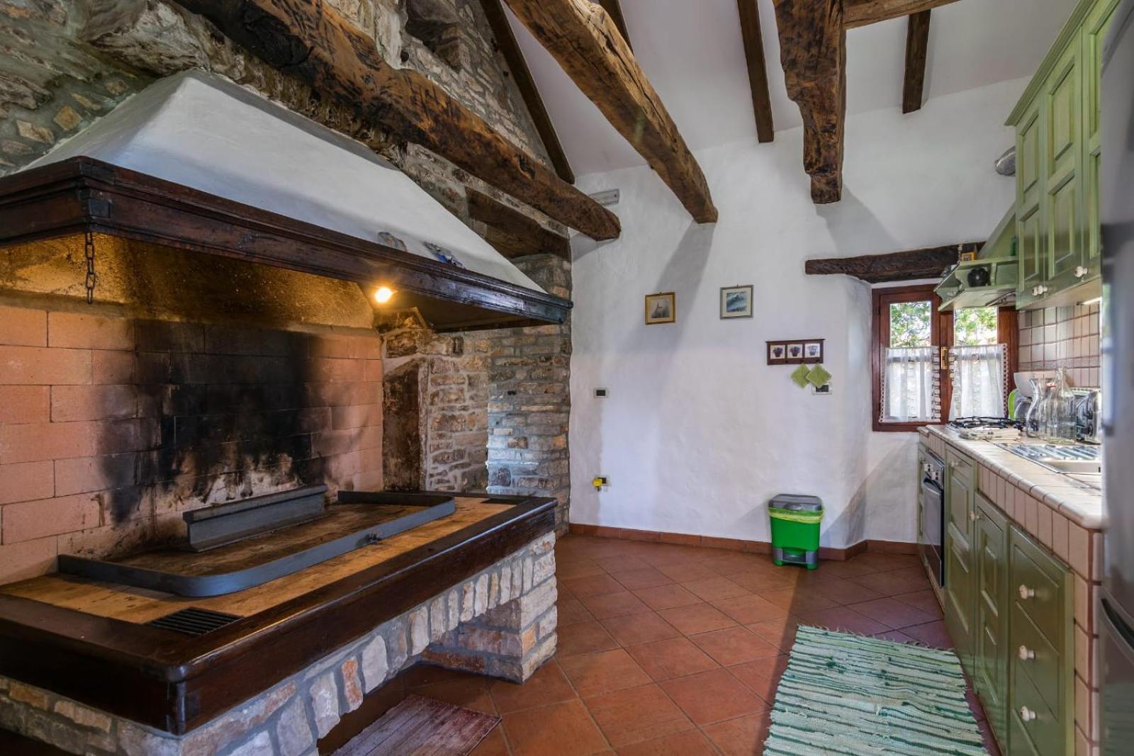 Rustic Villa Marija With Panoramic View In Zrenj Buitenkant foto