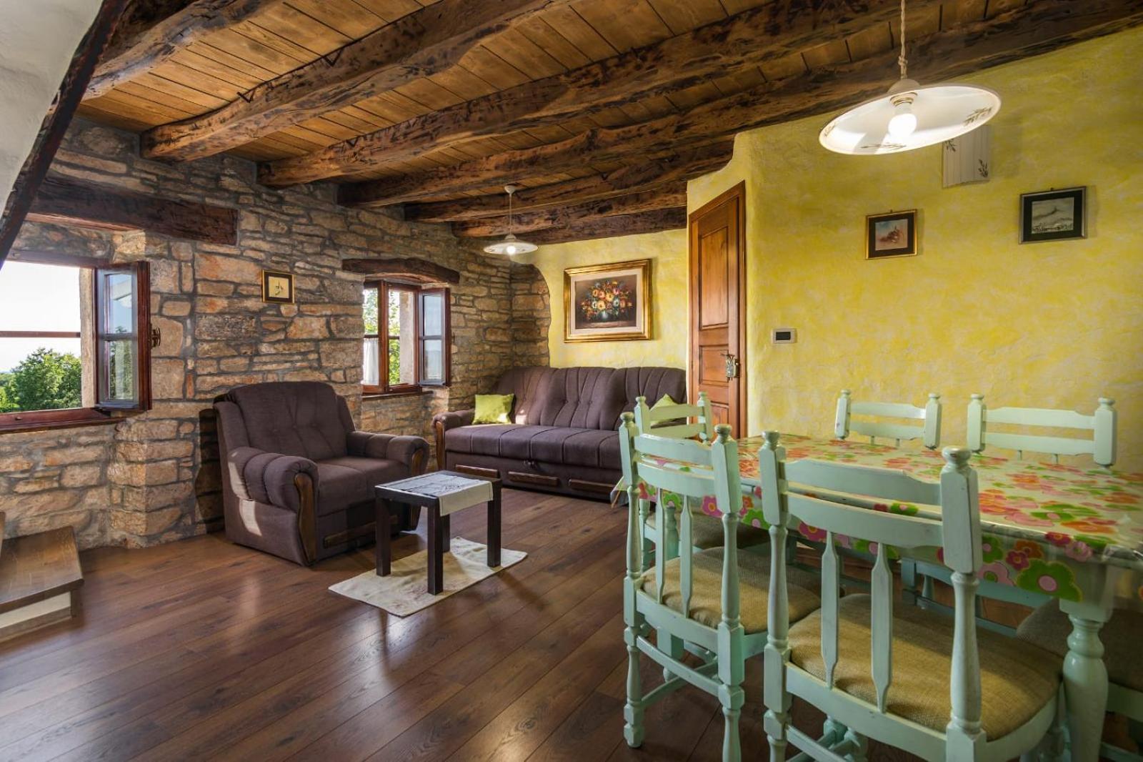 Rustic Villa Marija With Panoramic View In Zrenj Buitenkant foto