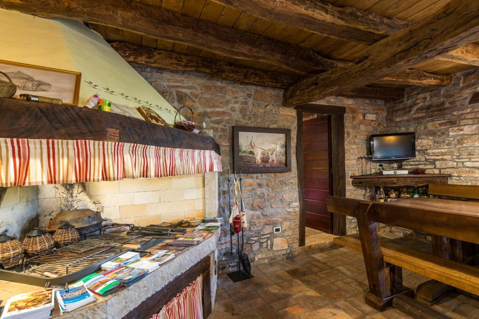 Rustic Villa Marija With Panoramic View In Zrenj Buitenkant foto