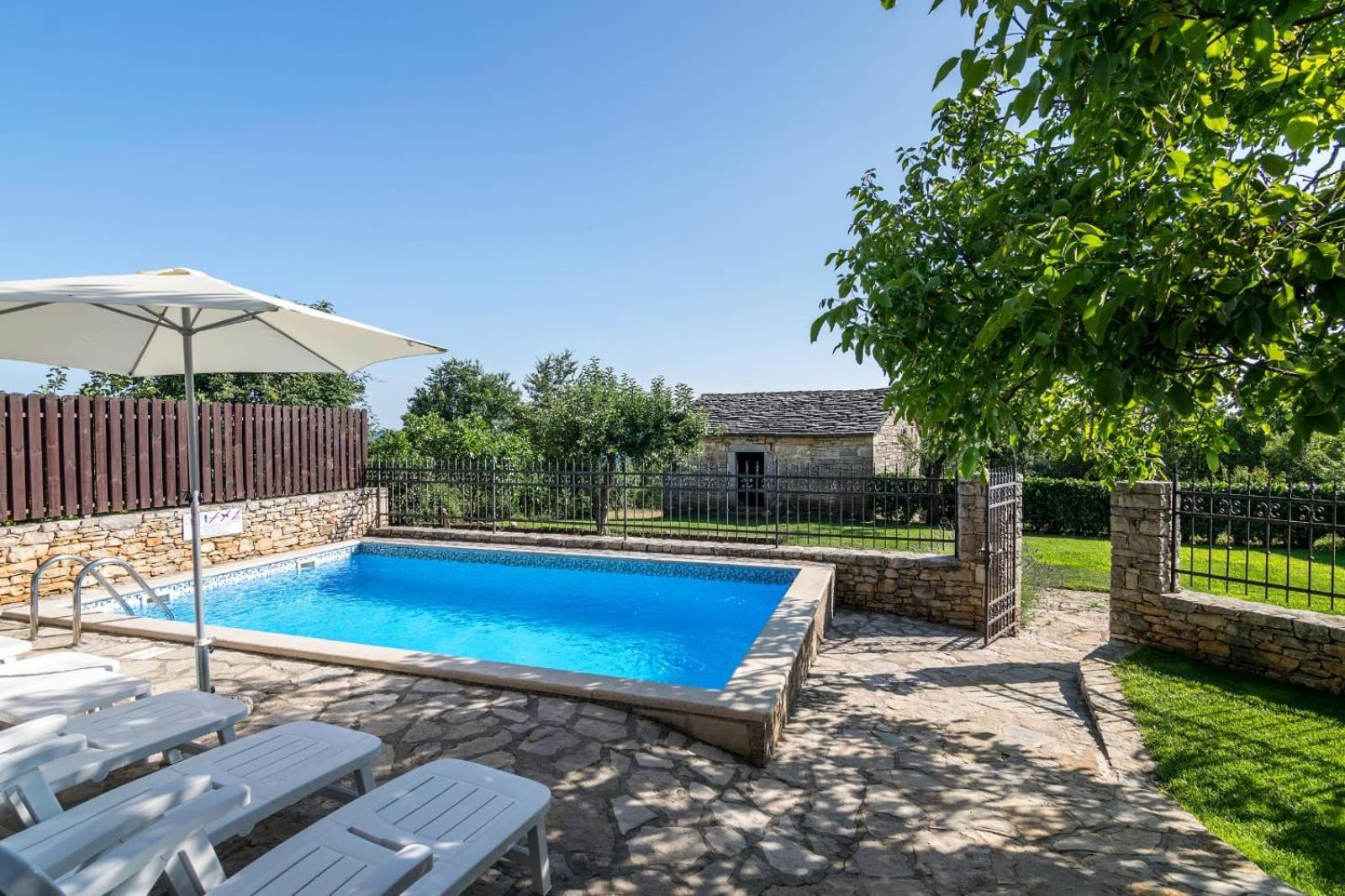 Rustic Villa Marija With Panoramic View In Zrenj Buitenkant foto