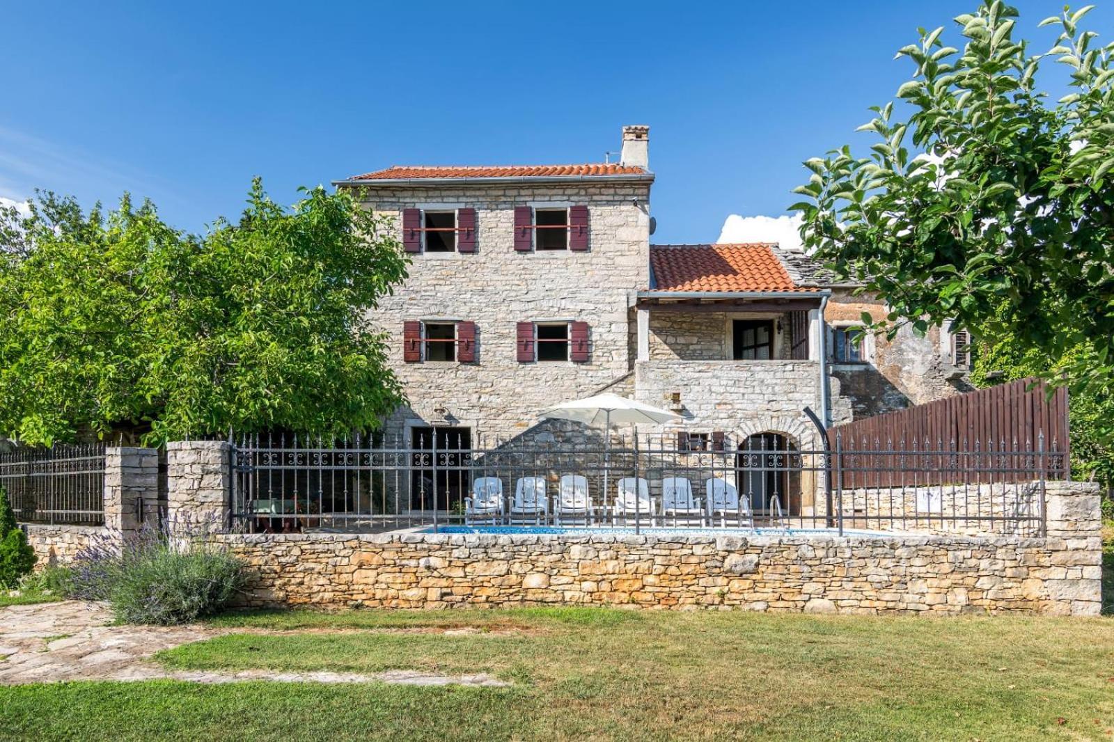 Rustic Villa Marija With Panoramic View In Zrenj Buitenkant foto